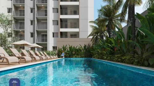 Apartamento à venda com 42m², 2 quartos sem vaga - 0