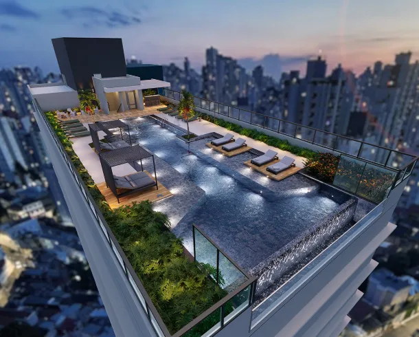 Studio à venda com 25m², 0 quartos sem vaga - 1