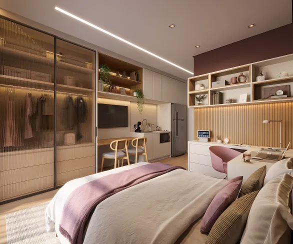 Studio à venda com 25m², 0 quartos sem vaga - 7
