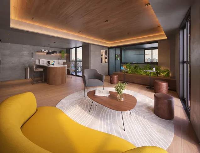 Apartamento à venda com 26m², 1 quarto sem vaga - 0