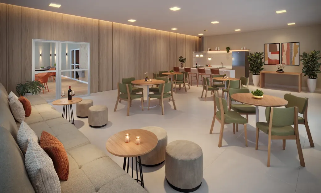 Apartamento à venda com 34m², 2 quartos sem vaga - 7