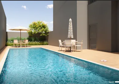 Apartamento à venda com 28m², 1 quarto sem vaga - 0