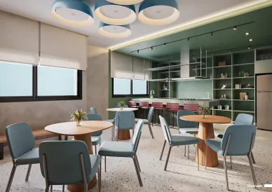 Apartamento à venda com 28m², 1 quarto sem vaga - 2