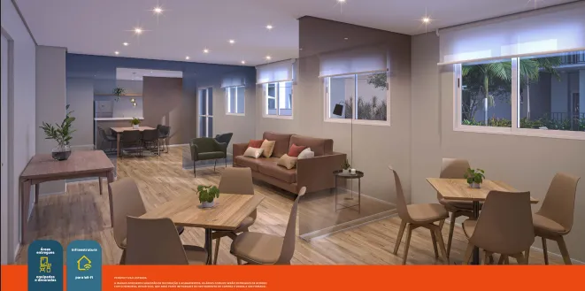 Apartamento à venda com 37m², 2 quartos sem vaga - 15