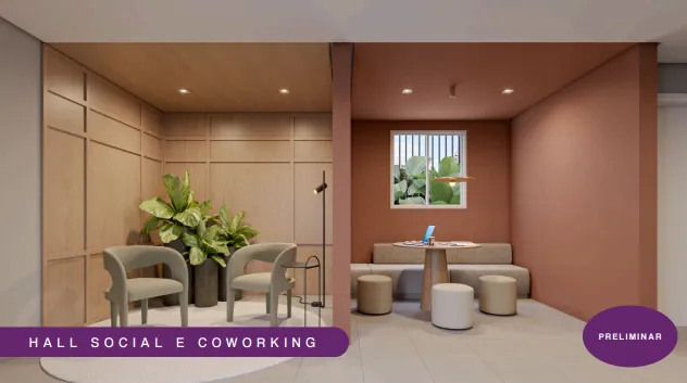 Apartamento à venda com 33m², 2 quartos sem vaga - 1