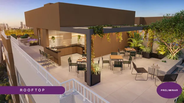 Apartamento à venda com 33m², 2 quartos sem vaga - 16