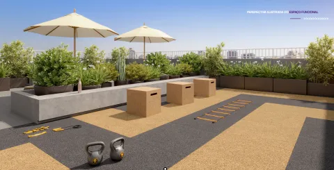 Apartamento à venda com 32m², 2 quartos sem vaga - 3