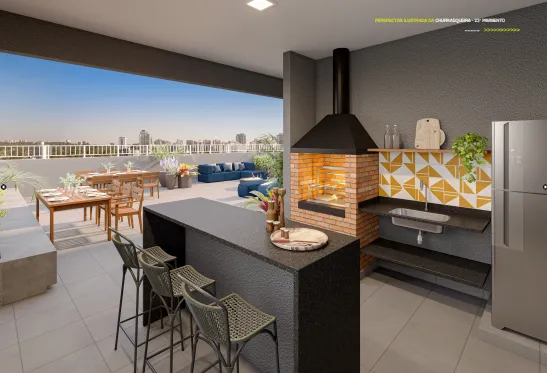 Apartamento à venda com 32m², 2 quartos sem vaga - 7