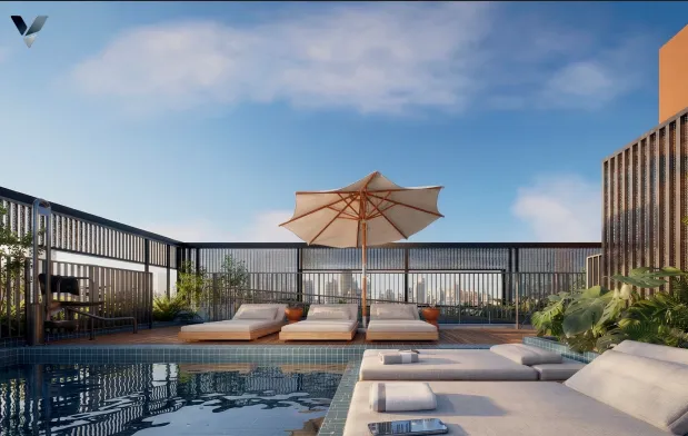 Apartamento à venda com 24m², 1 quarto sem vaga - 0