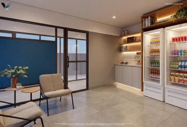 Studio à venda com 17m², 1 quarto sem vaga - 1