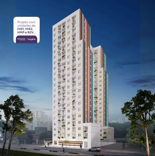 Apartamento à venda com 24m², 1 quarto sem vaga - 14