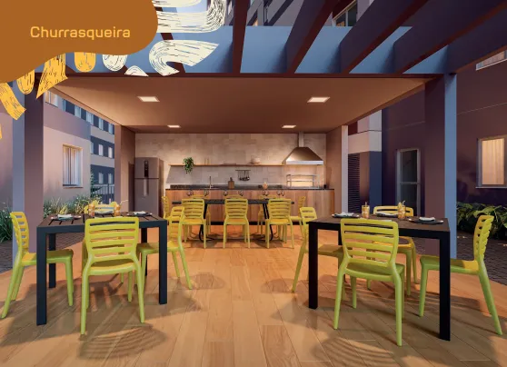 Apartamento à venda com 32m², 2 quartos sem vaga - 3