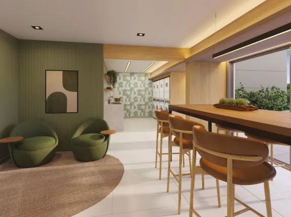Apartamento à venda com 29m², 1 quarto sem vaga - 18