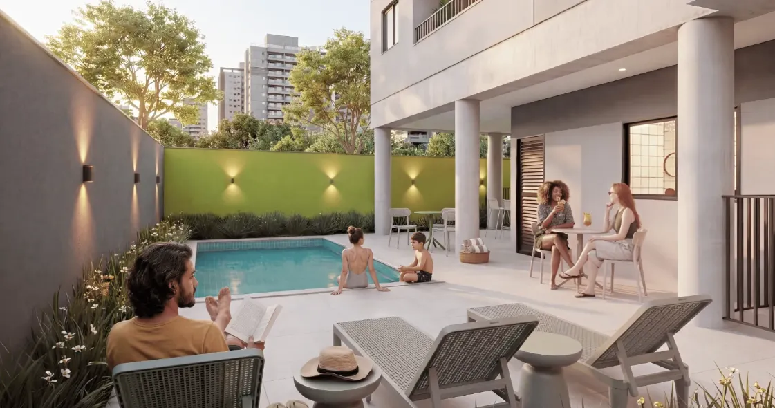 Apartamento à venda com 35m², 2 quartos sem vaga - 1