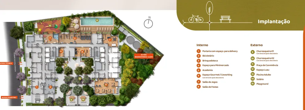 Apartamento à venda com 41m², 2 quartos sem vaga - 12