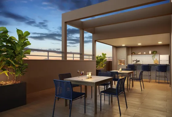 Apartamento à venda com 25m², 1 quarto sem vaga - 16