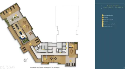 Apartamento à venda com 25m², 1 quarto sem vaga - 20