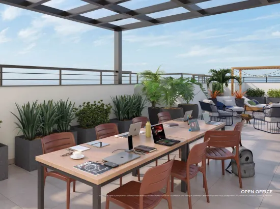 Apartamento à venda com 26m², 1 quarto sem vaga - 16