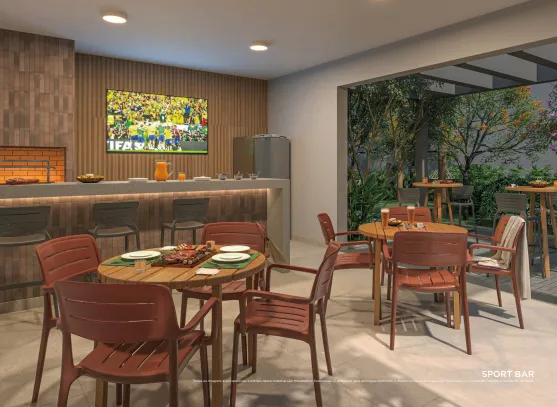 Apartamento à venda com 26m², 1 quarto sem vaga - 22