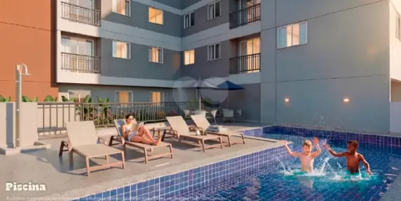 Apartamento à venda com 25m², 1 quarto com vaga - 0