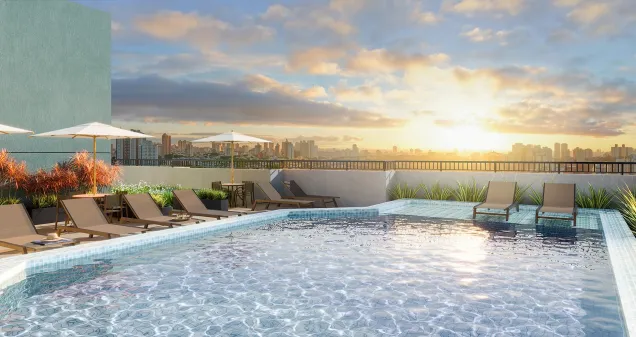 Apartamento à venda com 44m², 2 quartos sem vaga - 0