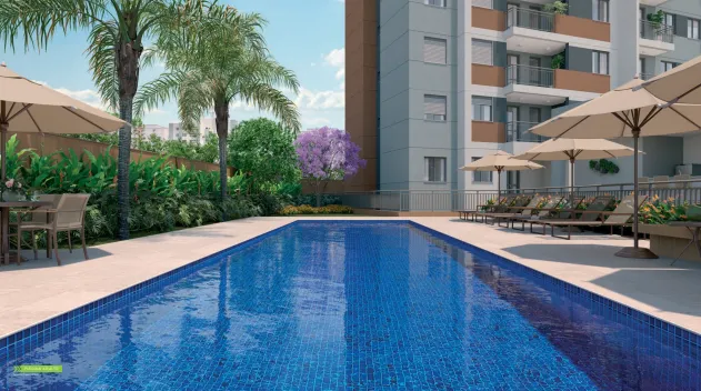 Apartamento à venda com 42m², 2 quartos sem vaga - 1
