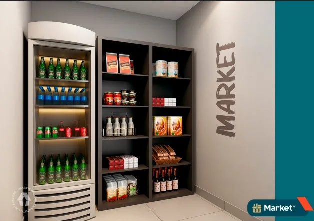 Apartamento à venda com 25m², 1 quarto sem vaga - 5