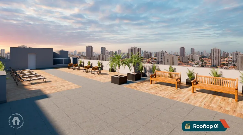 Apartamento à venda com 25m², 1 quarto sem vaga - 14