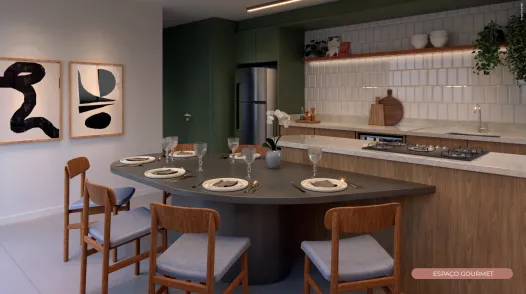 Apartamento à venda com 47m², 2 quartos sem vaga - 2
