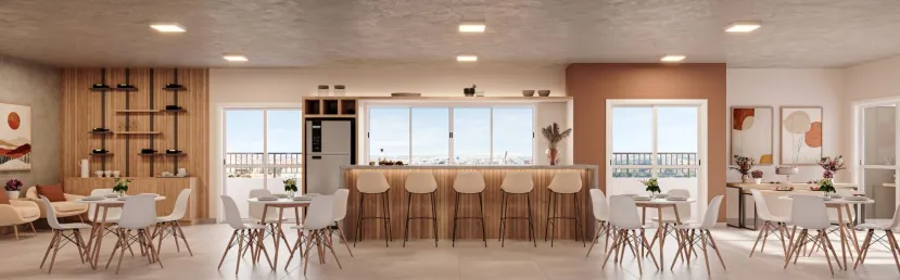 Apartamento à venda com 52m², 2 quartos sem vaga - 1