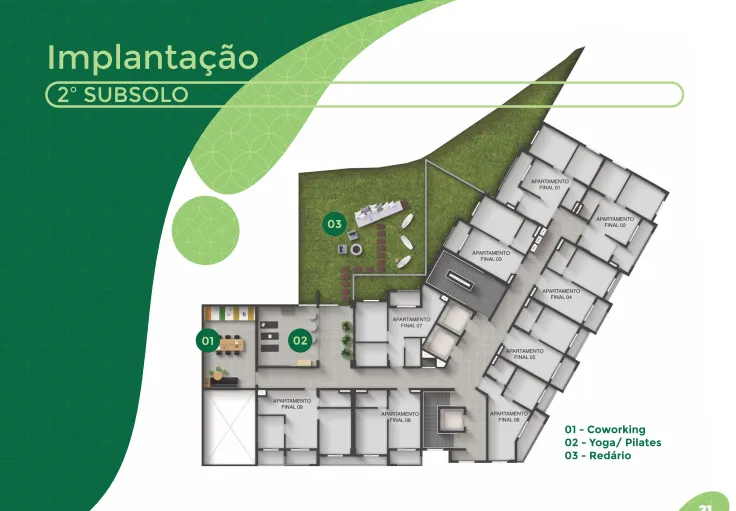 Apartamento à venda com 35m², 1 quarto sem vaga - 20