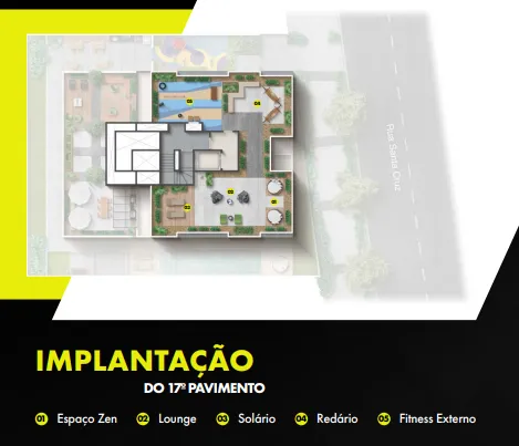 Apartamento à venda com 24m², 1 quarto sem vaga - 23
