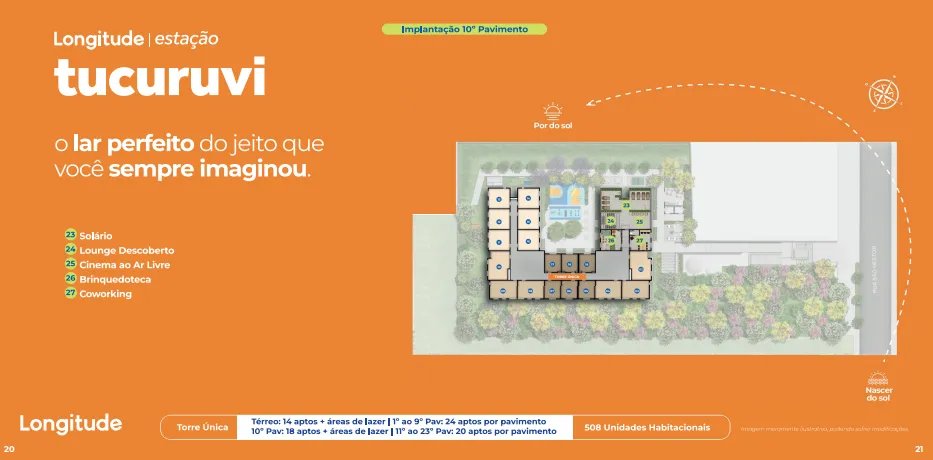 Apartamento à venda com 27m², 1 quarto sem vaga - 12
