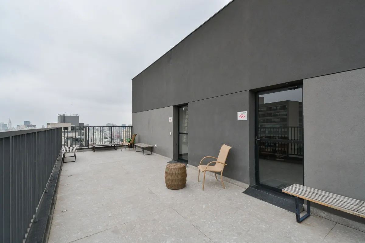 Apartamento à venda com 18m², 1 quarto sem vaga - 50