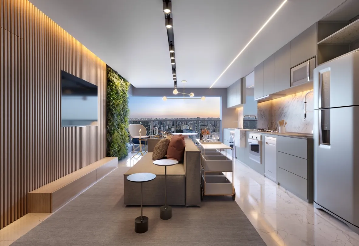 Apartamento à venda com 102m², 3 quartos com vaga - 2