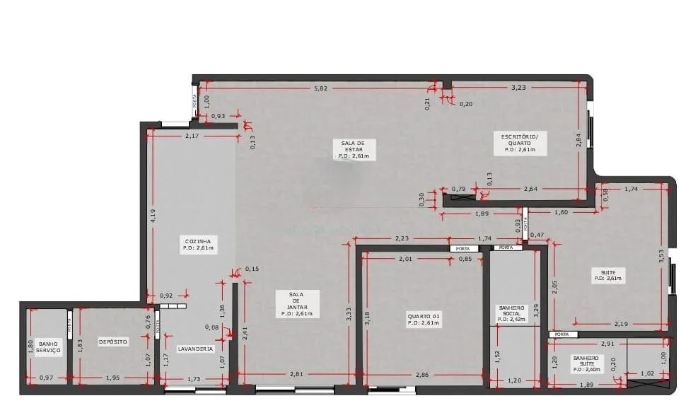 Apartamento à venda com 98m², 3 quartos com vaga - 28
