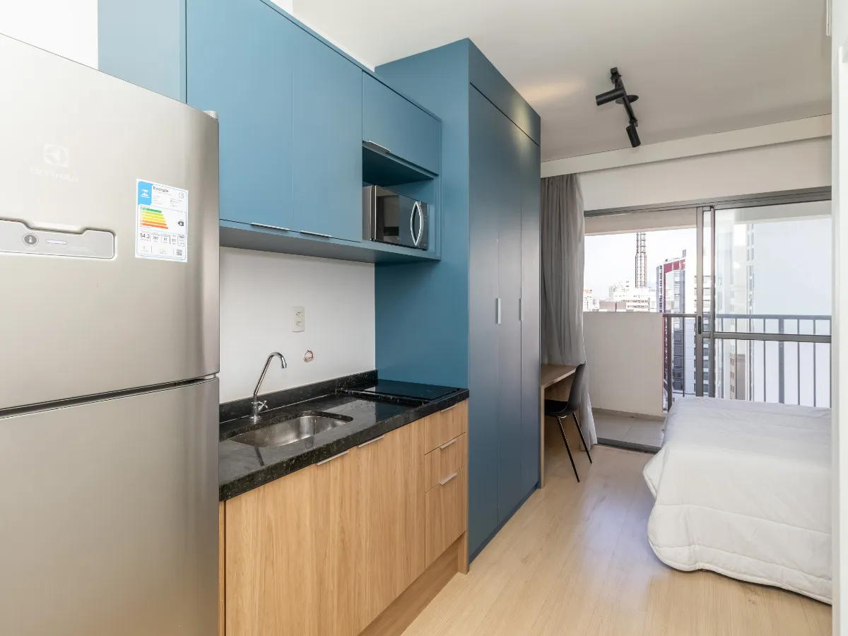 Apartamento à venda com 25m², 1 quarto sem vaga - 8