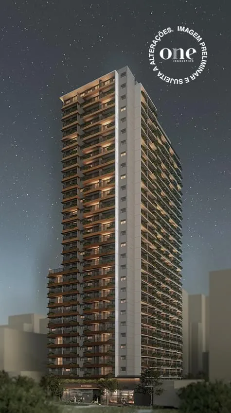 Apartamento à venda com 24m², 1 quarto sem vaga - 15