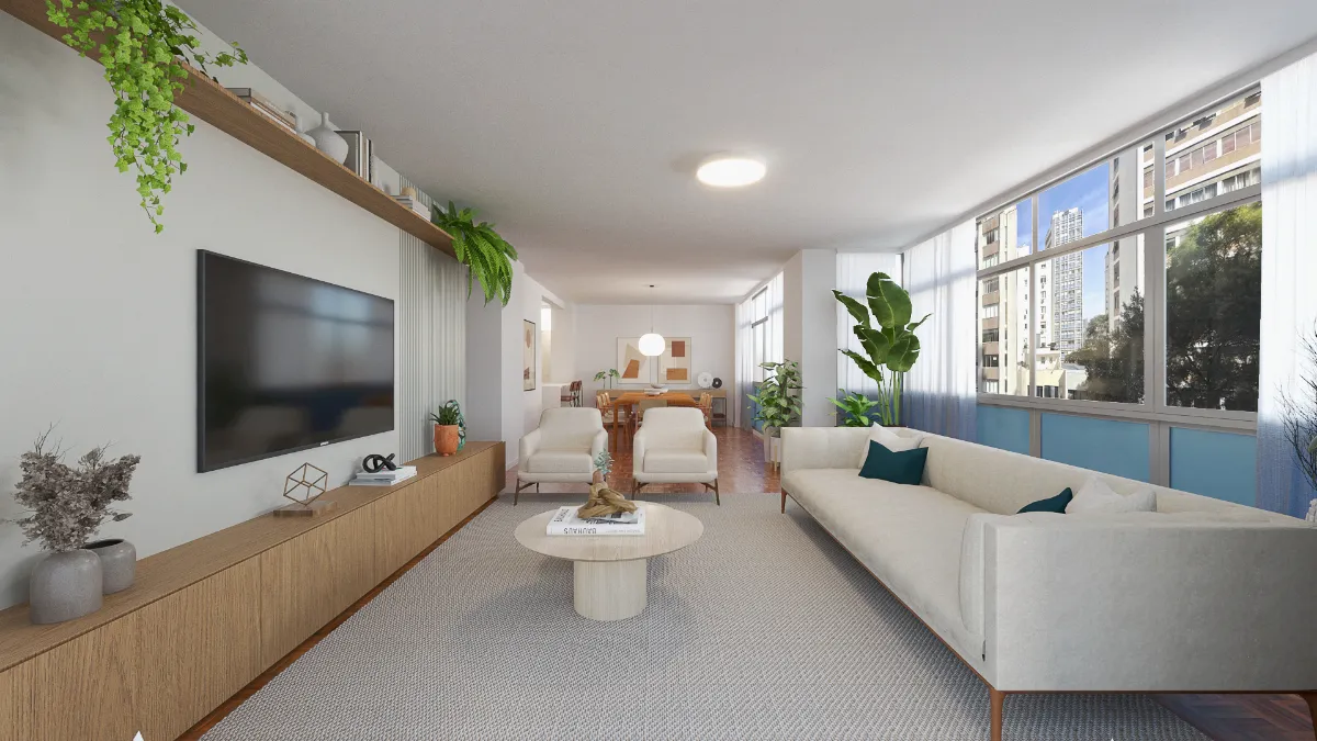 Apartamento à venda com 210m², 3 quartos com vaga - 2