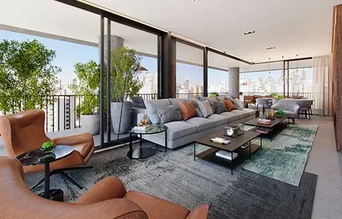 Apartamento à venda com 231m², 3 quartos com vaga - 3