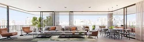 Apartamento à venda com 231m², 3 quartos com vaga - 2