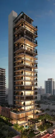 Apartamento à venda com 231m², 3 quartos com vaga - 15