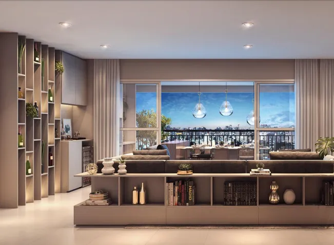 Apartamento à venda com 95m², 3 quartos com vaga - 1