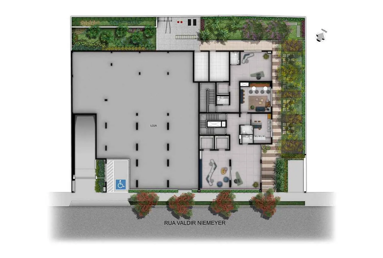 Apartamento à venda com 29m², 1 quarto sem vaga - 13