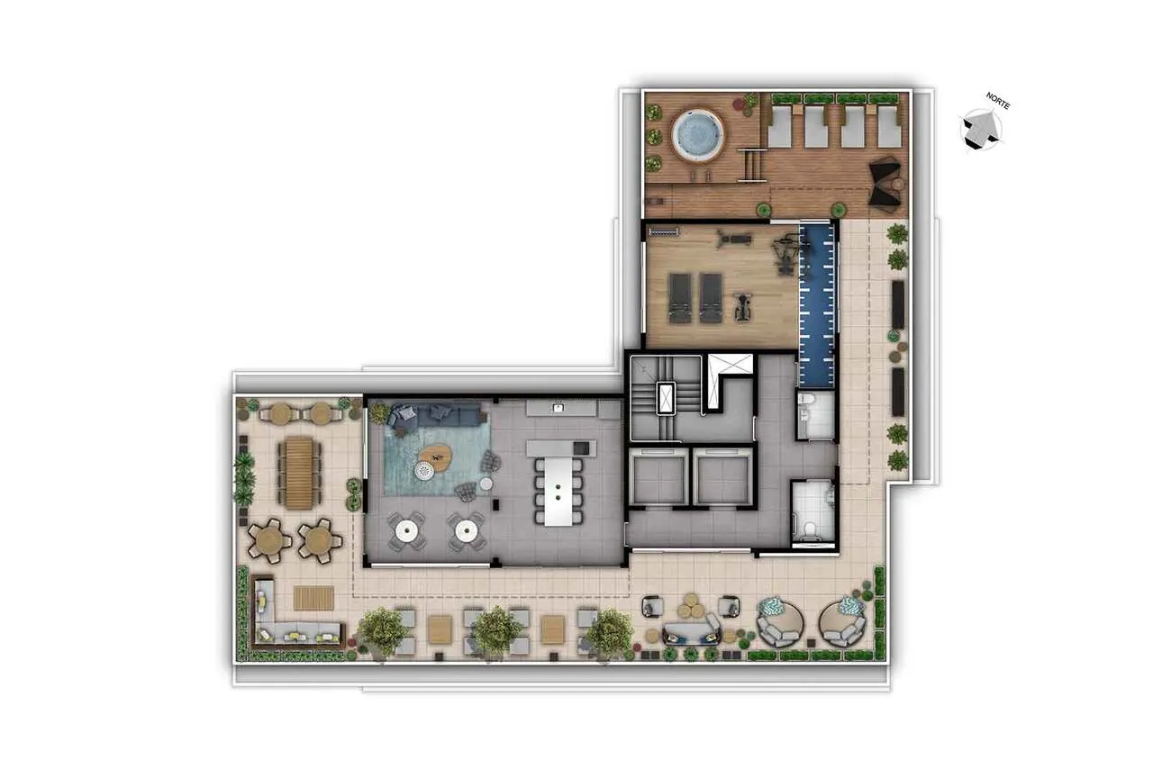 Apartamento à venda com 29m², 1 quarto sem vaga - 14