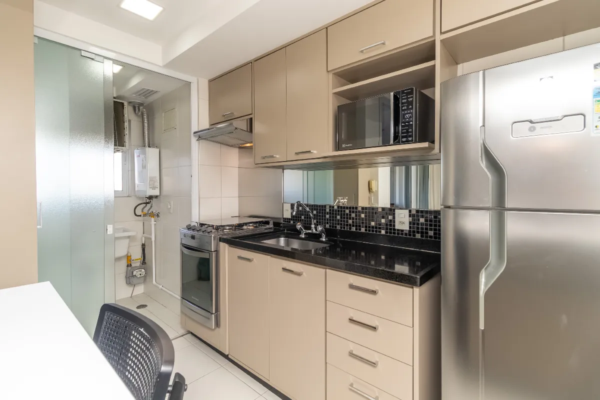 Apartamento à venda com 49m², 1 quarto com vaga - 18
