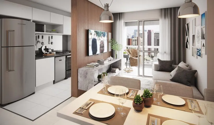 Apartamento à venda com 61m², 2 quartos com vaga - 0