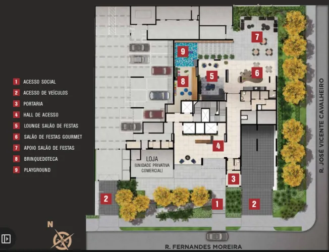 Apartamento à venda com 61m², 2 quartos com vaga - 9