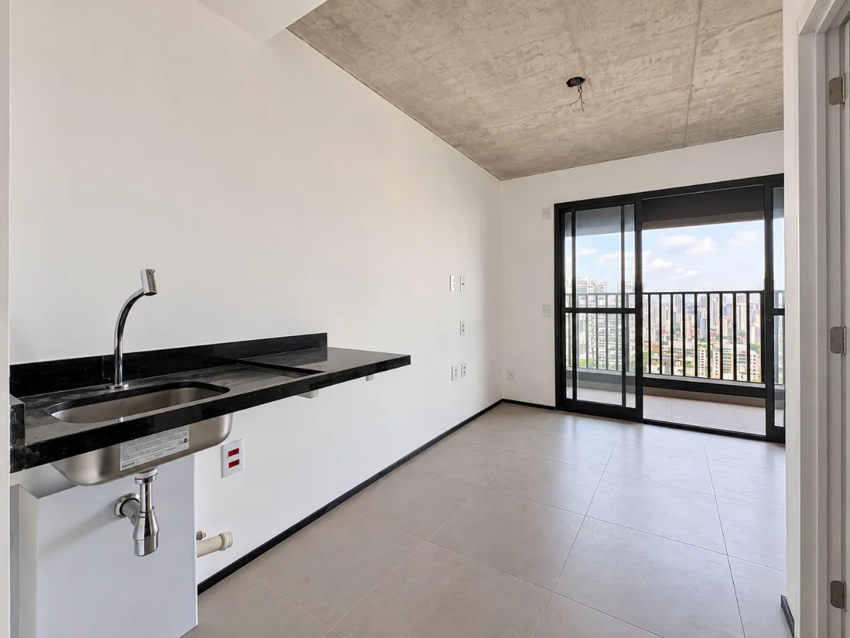 Apartamento à venda com 25m², 1 quarto sem vaga - 0