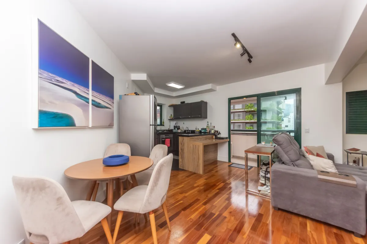 Apartamento à venda com 56m², 1 quarto com vaga - 0